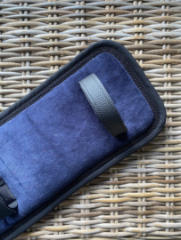 Longeeronderlegger matte velvet dark blue