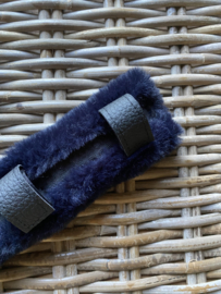 Kopstuk onderlegger budget fur dark blue