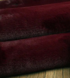 Harnesspad luxury merlot fur