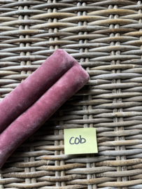 Chin pad velvet old rose | cob