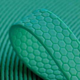 Leidsels volledig hexagon grip green