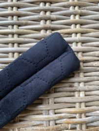 Kinonderlegger honeycomb velvet black