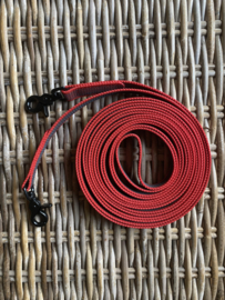 Leidsels volledig anti slip rood
