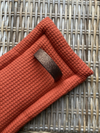 Tuigonderlegger 100% katoen roest