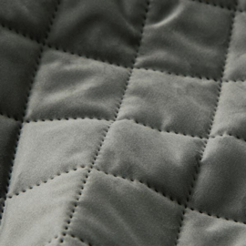 Longeeronderlegger diamond velvet grey