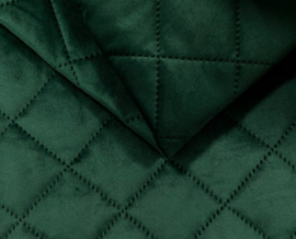 Beugelhoesjes diamond velvet dark green