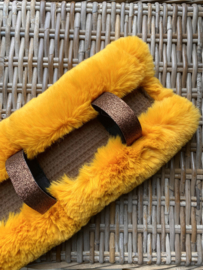Harnesspad luxury honey fur