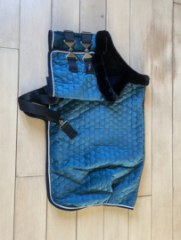 Showblanket honeycomb petrol 85/125