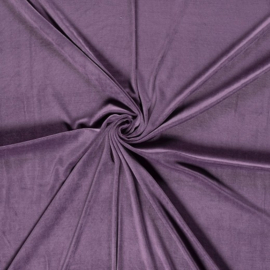 Beugelhoesjes matte velvet mid purple