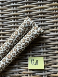 Chin pad leopard beige | full