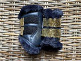 Flextrainers budget fur dark blue x chunky gold | xxxs
