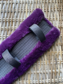 Longeeronderlegger budget fur purple