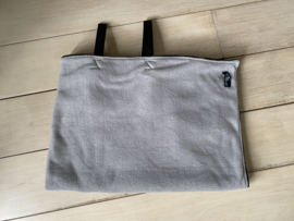 Mendeken fleece licht grijs