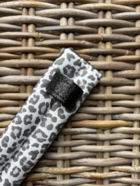 Bridlepad nose grey leopard