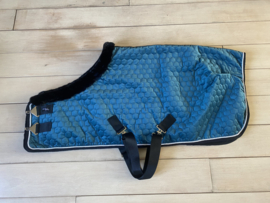 Showblanket honeycomb petrol 85/125