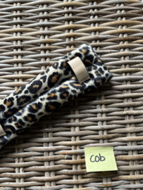 Neusbeen onderlegger velboa leopard | cob