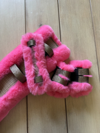 Complete set luxury fur pink