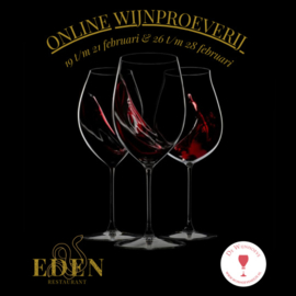 Wijn & Spijs  proeverij i.s.m. Restaurant Eden