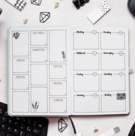 Zwart-Goud | Bullet journal