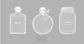 Vazen stickers | rum