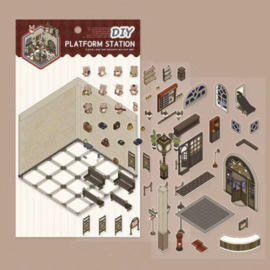 3D Scene stickers- Perron