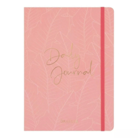 Bullet journal | Roze met bladeren