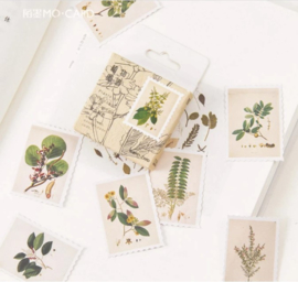 Stickers | Postzegels met planten