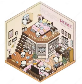 3D Scene stickers- Thuis
