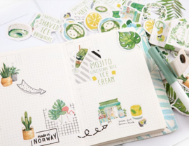 Stickers | Groene tinten