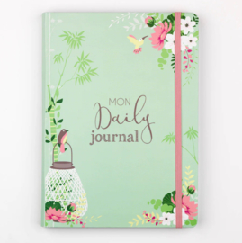 Bullet journal | Groen met vogeltje