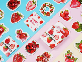 Stickers | Aardbeien