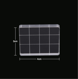 Stempelblokken Acryl - 5 formaten