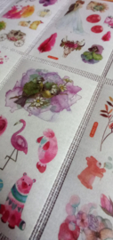 Huwelijk Stickers| 6 vellen washistickers