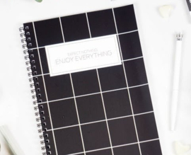 Expect nothing, enjoy everything | Bullet journal