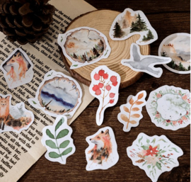 Stickers | Winterse plaatjes