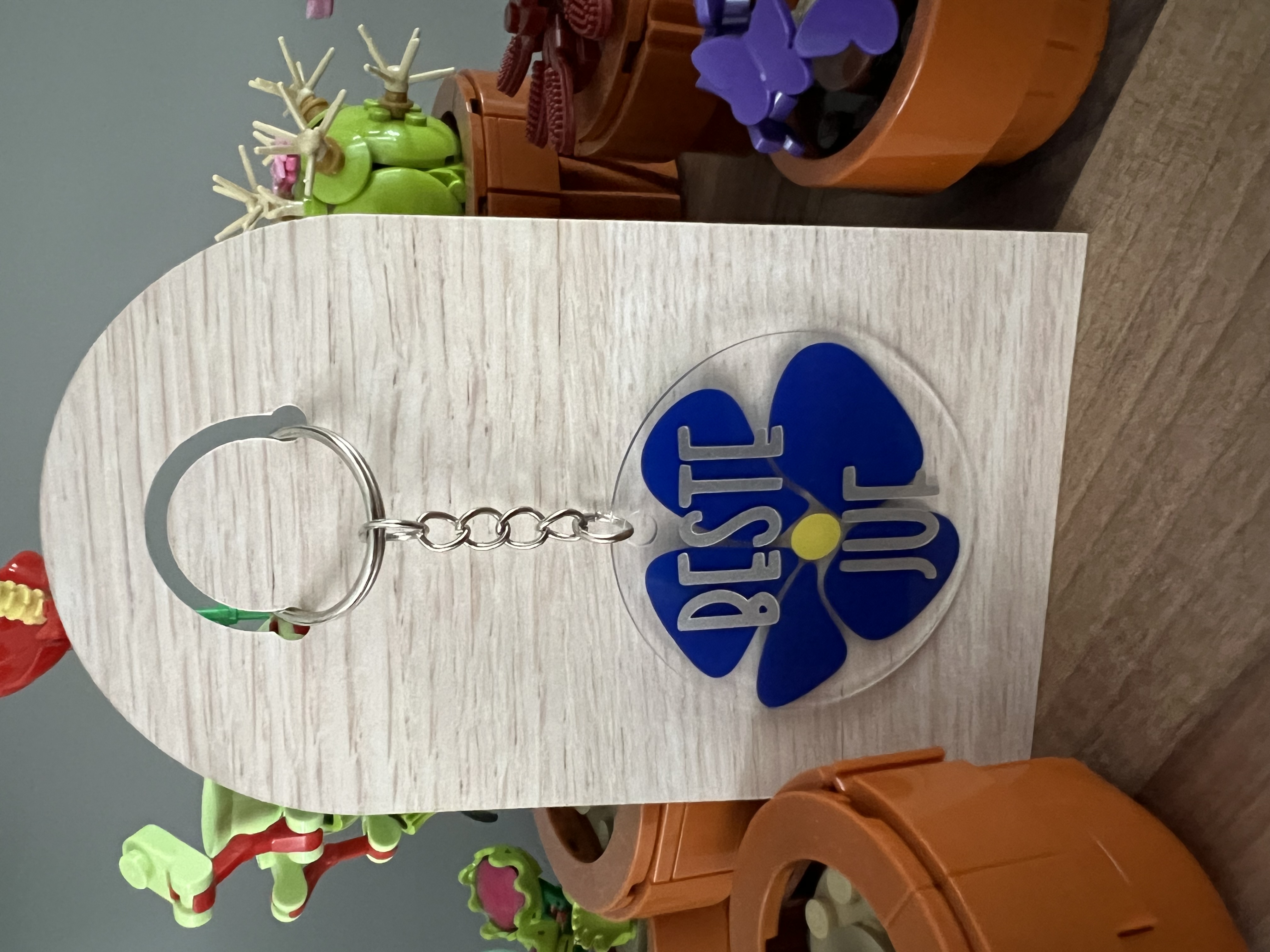 Sleutelhanger bloem