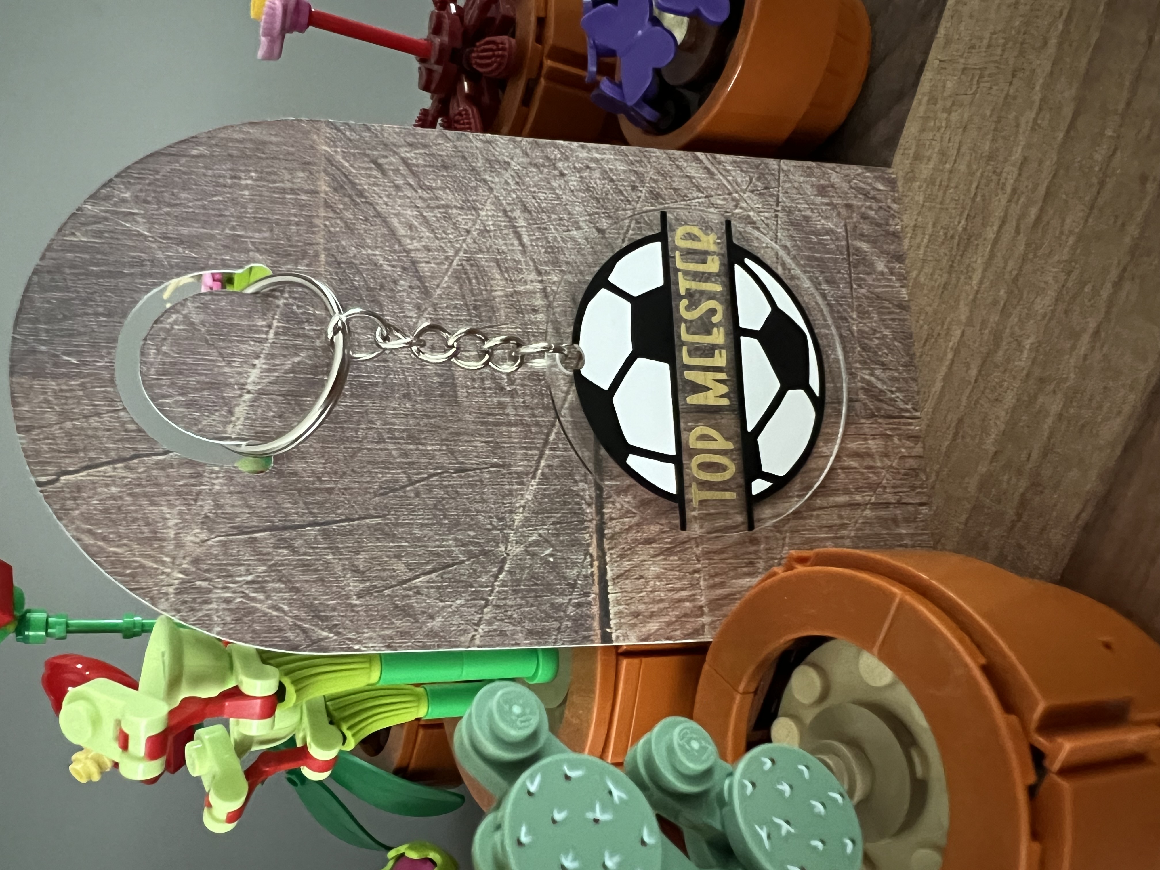 Sleutelhanger voetballer