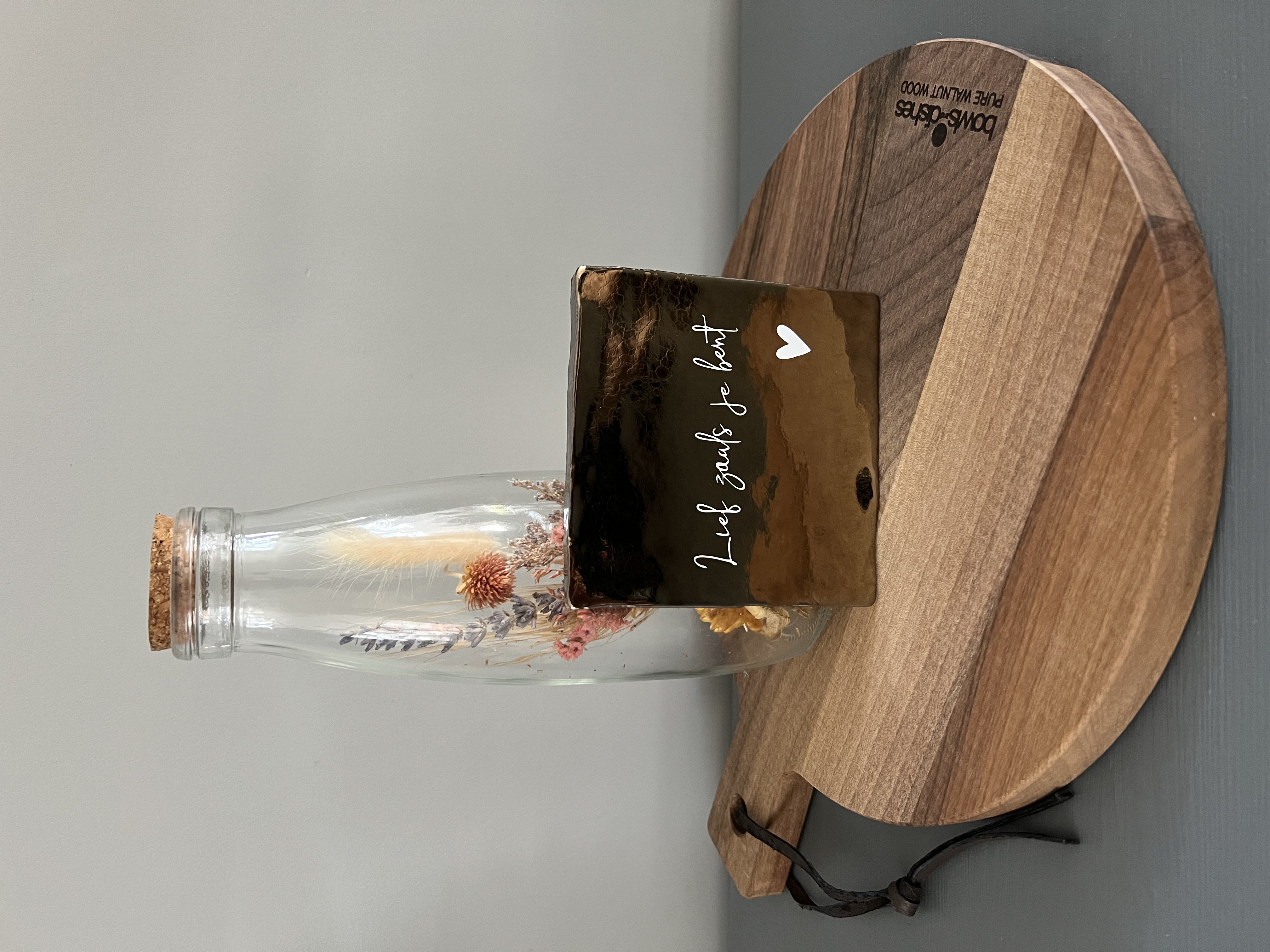 Tegeltje ‘lief zoals je bent’