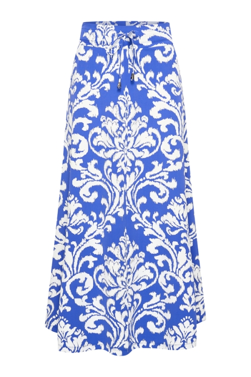MI PIACE skirt ornament print kobalt MP202123