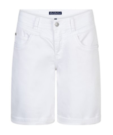 RED BUTTON relax short jog colour white & scarf SRB4930