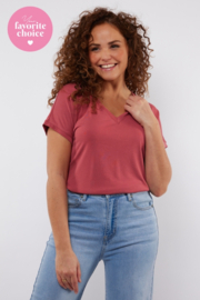C&S The Label SALEREK top Clementine slate rose 25ZQH10