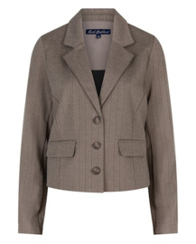 Red Button skipper Punta pinstripe warm taupe SBR4623