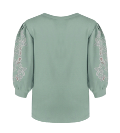 C&S The Label top Verdun jade green 25ZBC01