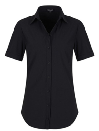 MI PIACE. blouse korte mouw black MP202031