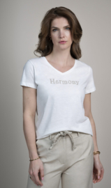 Elvira t-shirt Harmony offwhite - silver E2 26-017