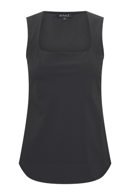 MI PIACE top square neck black MP202610