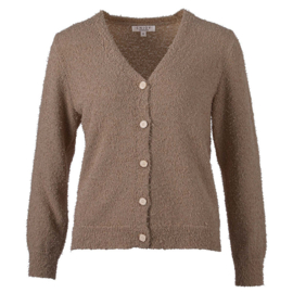 ENJOY vestje spaghetti garen taupe 424491