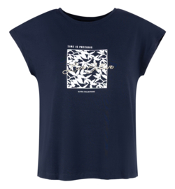 Elvira t-shirt Live navy E2 25-067