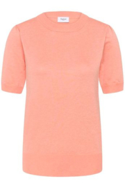 SAINT TROPEZ MilaSZ SS Pullover blooming dahlia melange 30511788