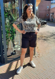 MI PIACE travelbroek bermuda black MP202423